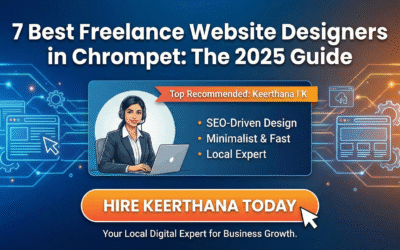 7 Best Freelance Website Designers in Chrompet.