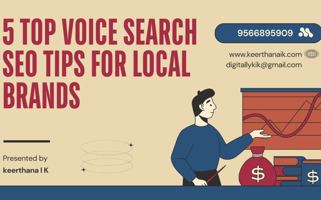 5 Top Voice Search SEO Tips for Local Brands