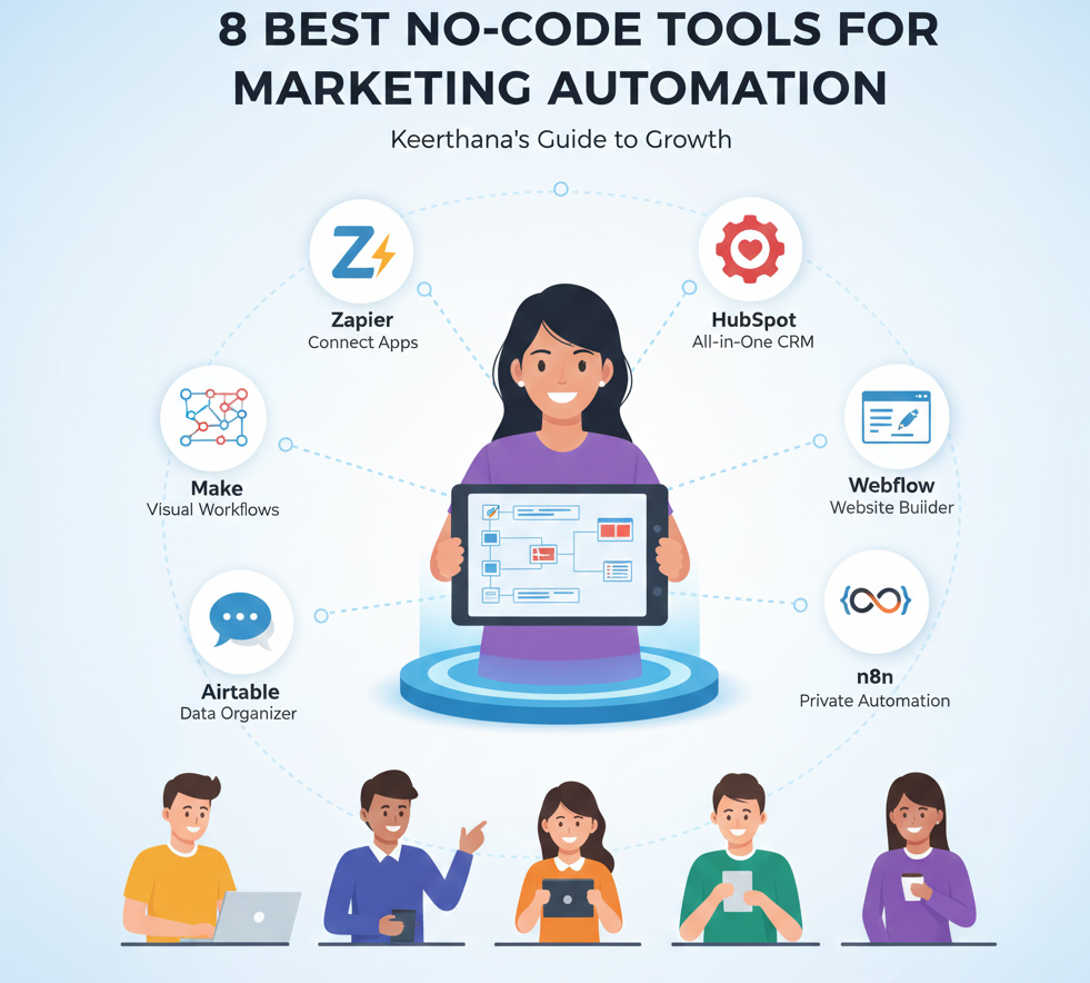 8 Best No-Code Tools for Marketing Automation